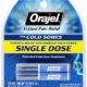 Orajel Single Dose Cold Sore Treatment