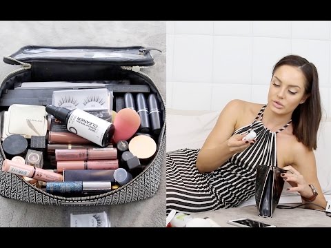 WHAT'S IN MY MAKEUP BAG? \\ HOLIDAYING IN LOS ANGELES