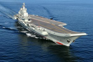 Chinese aircraft carrier Liaoning