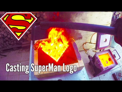 Making 'Gold' SuperMan Logo