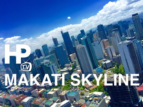 Makati Skyline 2016 Clear Day with View of Manila Bay by HourPhilippines.com