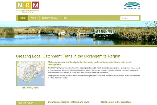 Natural Resource Management Planning portal