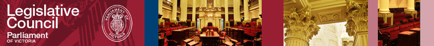 Legislative Council - Parliament of Victoria