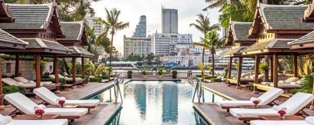 The Peninsula Bangkok.