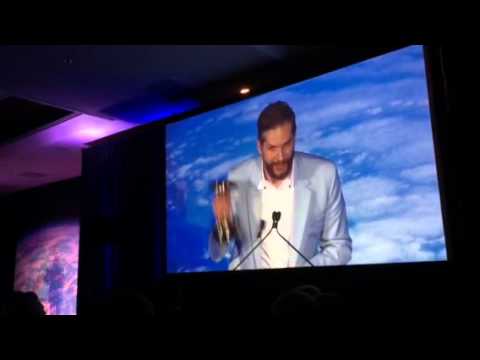 Bryan Fuller Accepts Saturn Award for Hannibal - Best Network TV Show