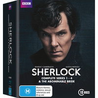 Sherlock - Series 1 to 4 & The Abominable Bride Blu-Ray
