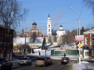 File -  A view of Volokolamsk Kremlin, Russia. A state of emergency is to be declared in Volokolamsk following toxic fume pollution from a local landfill site.