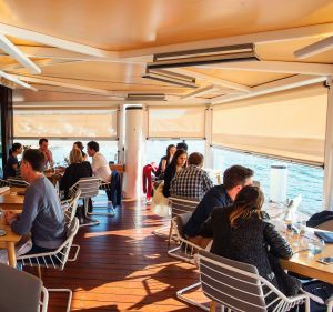 Ormeggio at The Spit in Mosman, where diners can pay to guarantee a table with water views.