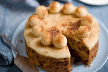 Recipe: Simnel cake (Image: Mark Chew)