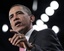 President Barack Obama tells the American Israel Public Affairs Committee (AIPAC) convention that the bonds between the US and Israel are unbreakable, Washington, Sunday, May 22, 2011, after a contentious couple of days this week when he clashed publicly with Israeli Prime Minister Benjamin Netanyahu over ideas for a permanent Palestinian state.