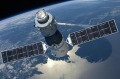 China's Tiangong-1 space station re-entered the earth's atmosphere and burnt up over the middle of the South Pacific on ...