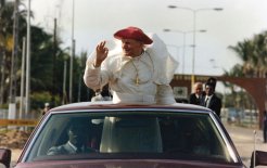 Image of Pope John Paul II in Gabon, 1982