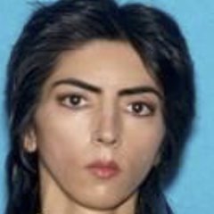 This undated photo provided by the San Bruno Police Department shows Nasim Aghdam. Law enforcement officials have identified Aghdam as the person who opened fire with a handgun, Tuesday, April 3, 2018, at YouTube headquarters in San Bruno, California.