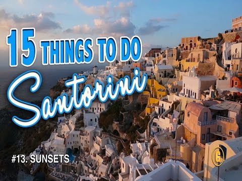 15 BEST THINGS TO DO IN SANTORINI  ♥ Santorini Greece Travel Guide