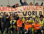 Orion recycling plant workers, March 2018. Photo by Gordon Roland Peden.