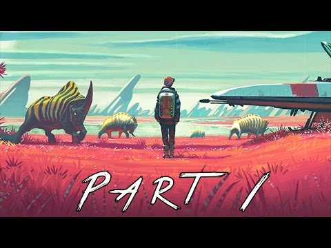 No Man's Sky Walkthrough Gameplay Part 1 - Planets (PS4)