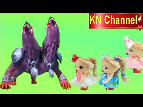 Búp bê KN Channel ĐI BẮT QUÁI VẬT HAI ĐẦU KHỔNG LỒ THẬT DŨNG CẢM