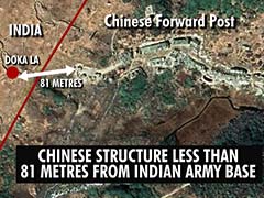 Full-Fledged Chinese Military Complex In Doklam, Show Satellite Pics