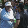 Day sends shot into fan's beer at Masters