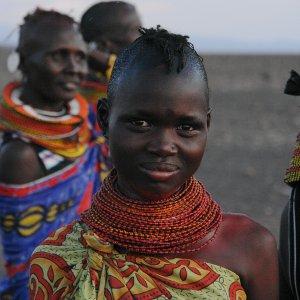 The Turkana are a nomadic people, mainly based near Lake Turkana in north-west Kenya. Photo: Filiberto Strazzari, CC-BY-2.0