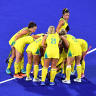 Stewart volley sends Hockeyroos to gold medal match