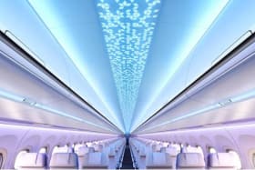 Double beds, urinals: These are the plane cabins of the future