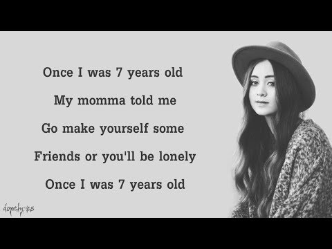 7 Years - Lukas Graham (Cover by Jasmine Thompson)(Lyrics)