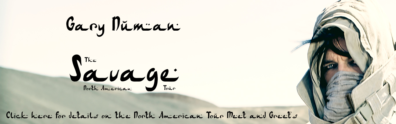 Buy tickets to see Gary Numan in North America