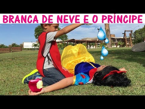 BRANCA DE NEVE E O PRINCIPE - Historinha Princesa Branca de Neve