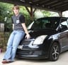 Jeremy Becker, 23, did his research before buying his first car, a second-hand former fleet vehicle.