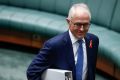 Prime Minister Malcolm Turnbull arrives during Question Time at Parliament House in Canberra on Tuesday 6 February 2018. ...