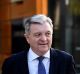 AMP's Anthony 'Jack' Regan leaves the Commonwealth Law Courts Building in Melbourne, Australia, Monday, April 16, 2018. ...