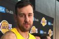 Andrew Bogut started the season with the Lakers.