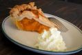 Apricot and cinnamon pie, one of the American-style pies on offer.