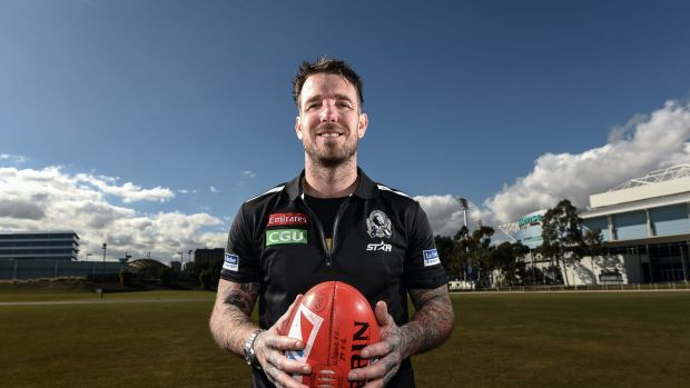 Former Collingwood star Dane Swan.