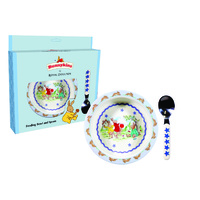 Bunnykins Feeding Bowl & Spoon - Blue Shining Stars Design