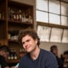 James Keogh, otherwise known as singer Vance Joy, chats over lunch at Kaprica Pizza in Carlton.