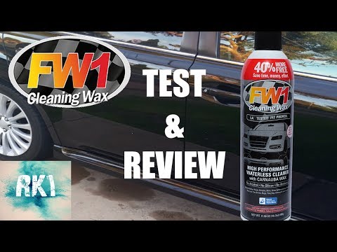 FW1 Cleaning Wax Test and REVIEW