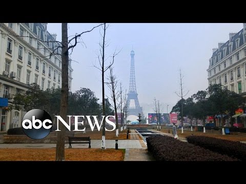 China Builds Fake Paris, London and Jackson Hole | An Inside Look