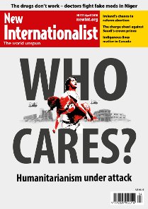 New Internationalist issue 511 magazine cover