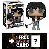 Joey Ramone: Funko POP! Rocks x Ramones Vinyl Figure + 1 FREE Music themed Trading Card Bundle (14350)