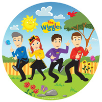 The Wiggles - 22cm Round Plates 8 Pack