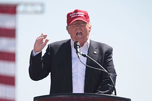 Donald Trump at Fountain Park in Fountain Hills, Arizona 2016