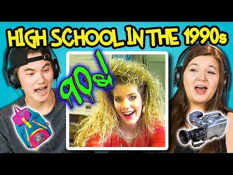 Teens React to What High School Was like in 1990