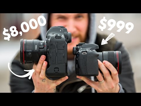 $1,000 Camera VS $8,000 Camera!!