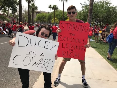 Special Report:  Striking Arizona teachers say governor ‘defunding education’