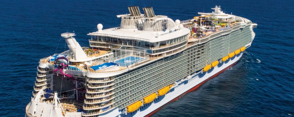 Symphony of the Seas, world's largest cruise ship.