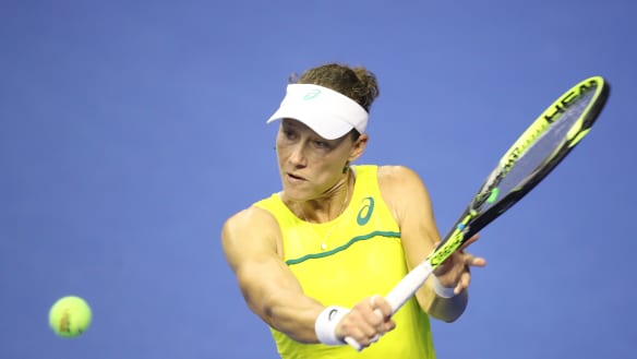 Stosur in her first quarter-final of 2018