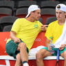 Not the retiring kind: Hewitt to play doubles with de Minaur