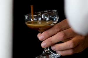 Nitro-charged Onyx espresso martini on tap at Terrigal Hotel.